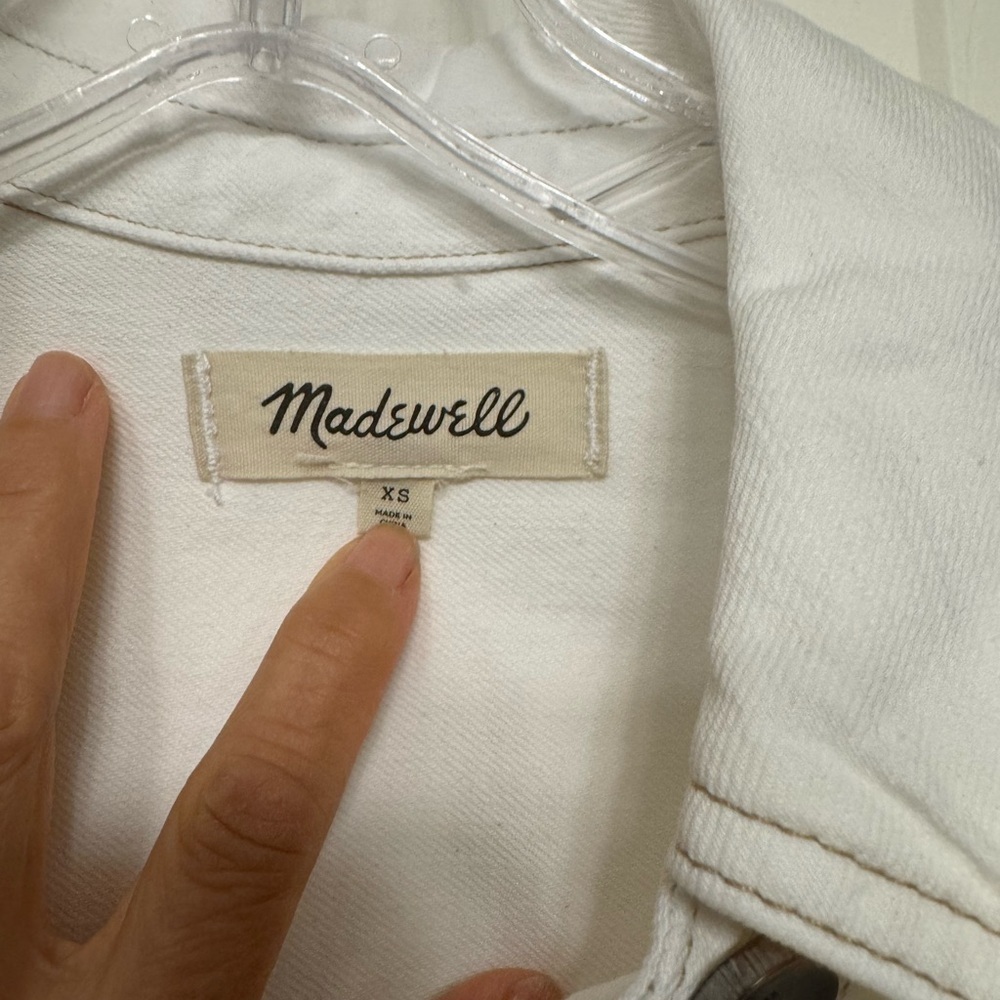 Madewell denim Button-Front long shirt - Picture 4 of 11